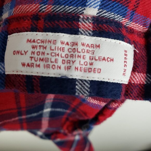 Brooks Brothers 346 Original Polo Red Plaid Flannel Button Up Shirt Size XL - Picture 5 of 6